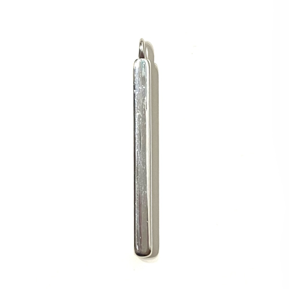 Sterling Silver 925 Squared Column Pendant